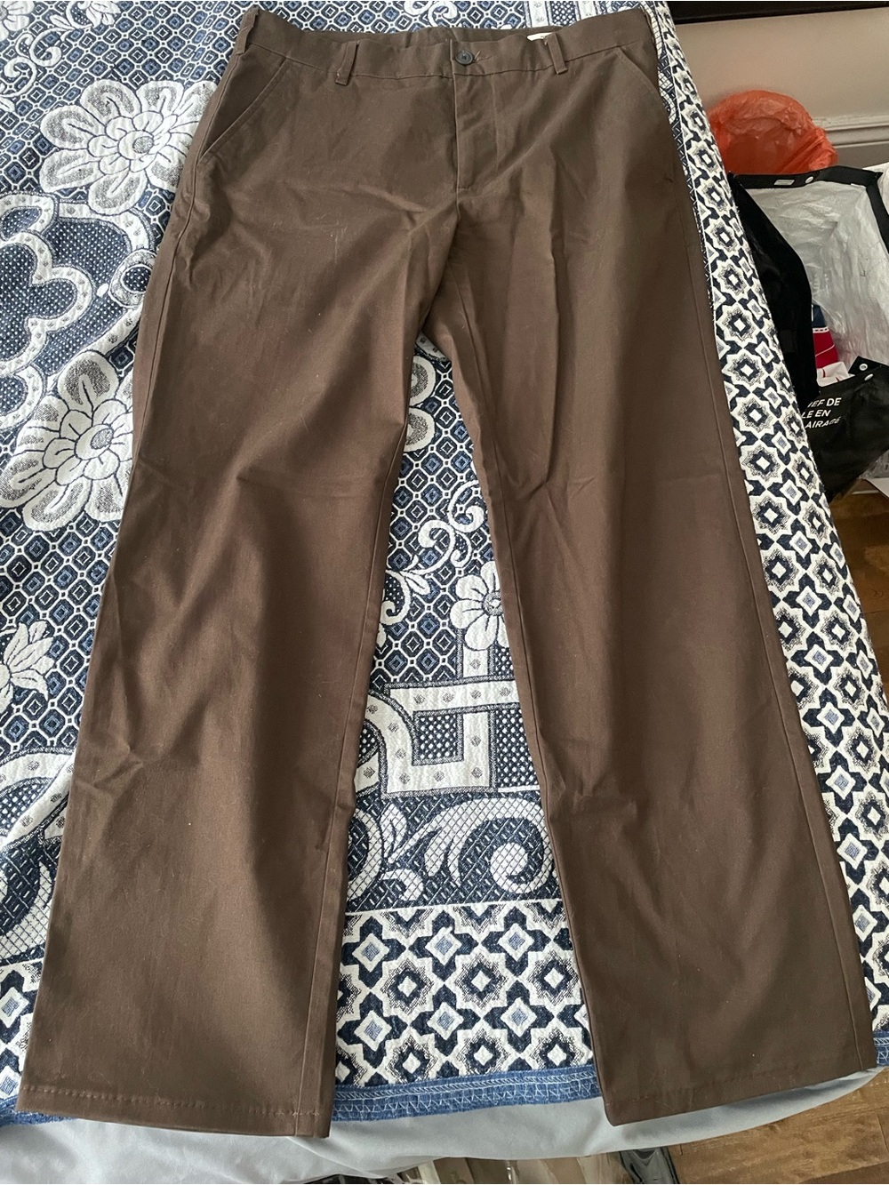 RWCO straight fit brown pants